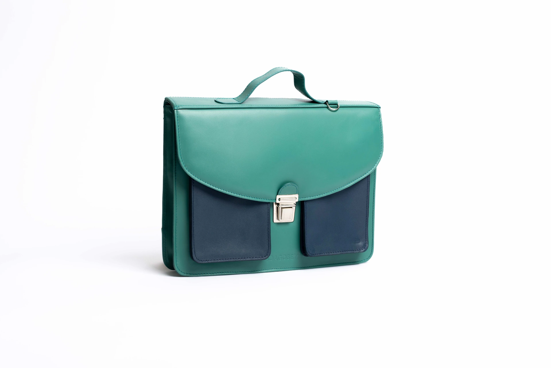 Poches bleu acier